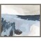Sea Shading II (Beach) by June Erica Vess 20-in. W x 16-in. H. Canvas Wall Art Print Framed in Grey